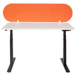 Beliani  Desk Screen Sparky Orange - thumbnail 6