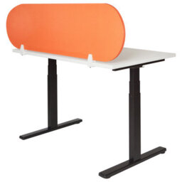 Beliani  Desk Screen Sparky Orange - thumbnail 7