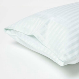 Homescapes Blue Cotton Stripe Kids Pillowcases 40 X 60 Cm 330 Thread Count, 2 Pack - thumbnail 2