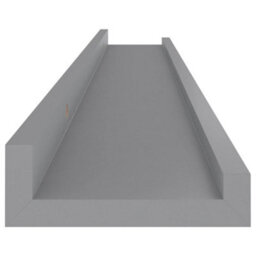 Berkfield Wall Shelves 4 Pcs Grey 80X9X3 Cm - thumbnail 7