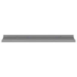 Berkfield Wall Shelves 4 Pcs Grey 80X9X3 Cm - thumbnail 4