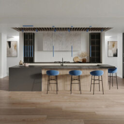 Sollux Lighting Pastelo Steel Light Blue 1 Lights Modern Pendant Lamps - thumbnail 7