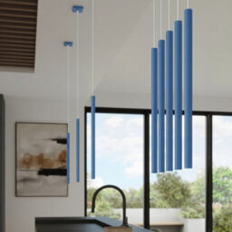 Sollux Lighting Pastelo Steel Light Blue 1 Lights Modern Pendant Lamps - thumbnail 9