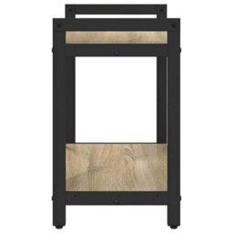 Berkfield Modern Bookcase Sonoma Oak 60 X 30 X 48.5 Cm Engineered Wood - thumbnail 6