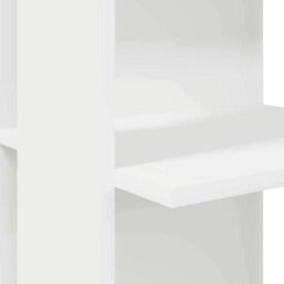 Berkfield Corner Desk With Storage White 140X113,5X75Cm - thumbnail 7