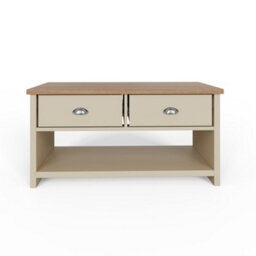 Gfw Lancaster 2 Drawer Coffee Table Cream - thumbnail 6