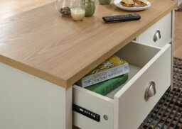 Gfw Lancaster 2 Drawer Coffee Table Cream - thumbnail 3