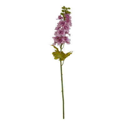 Hill Interiors The Natural Garden Collection Elatum Delphinium Artificial Flower Purple (One Size) - image 1