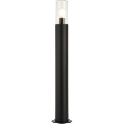 Outdoor Bollard Post Light - 15W E27 Led - 800mm Height - Stainless Steel - image 1