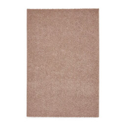 Rose Blush Plain 25mm Thick Anti-Shed Rug For Bedroom, Living, & Dining Room, Anti-Shed Modern Plain Rug-120Cm X 170Cm - thumbnail 9
