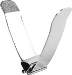 Sisi UK French Style Frameless Frame Clips 10 Pack Silver 8mm X 20mm Metal Picture Glass Acrylic And Backing Board Holders - thumbnail 2