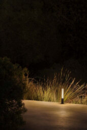 Luminosa Lighting Luminosa Tura 65Cm Outdoor Bollard Dark Grey Ip65 3000K - thumbnail 2