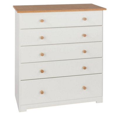 5 Drawer Chest Home Bedroom Furniture Chest Of Drawers - image 1