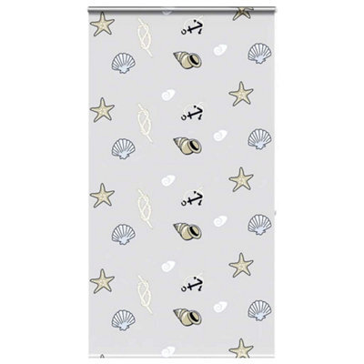 Walplus Shower Roller Blind With Cassette 140X240 Cm, Fabric Width 136 Cm - image 1