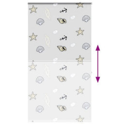 Walplus Shower Roller Blind With Cassette 140X240 Cm, Fabric Width 136 Cm - thumbnail 5