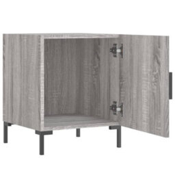 Berkfield Bedside Cabinets 2 Pcs Grey Sonoma 40X40X50 Cm Engineered Wood - thumbnail 6