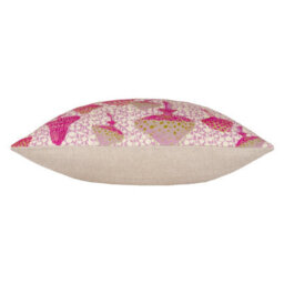 Furn. Mushroom Fields Abstract 100% Cotton Polyester Filled Cushion - thumbnail 3