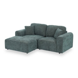 Hugo Moss Green Chaise Sofa - Fully Assembled By Roseland Furniture - thumbnail 5