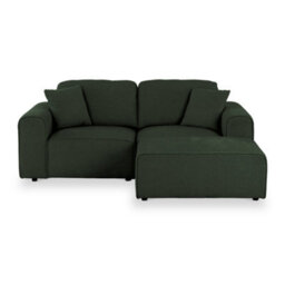 Hugo Moss Green Chaise Sofa - Fully Assembled By Roseland Furniture - thumbnail 3