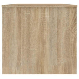 Berkfield Modern Coffee Table Sonoma Oak 102X50.5X46.5 Cm Engineered Wood - thumbnail 7