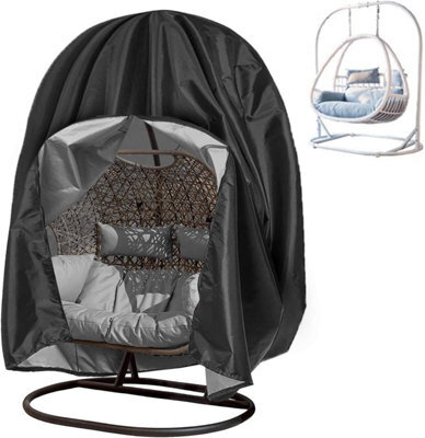 Outdoor Hanging Egg Chair Cover For Two People, Waterproof Cover, Protective Chairs And Swings - image 1