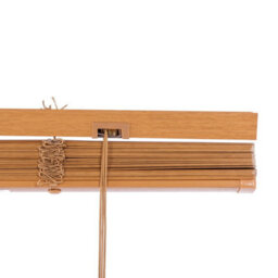 Oypla 120 X 150Cm Pvc Teak Wood Grain Effect Home Office Venetian Window Blinds With Fixings - thumbnail 6