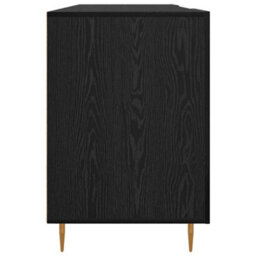 Walplus Desk With Shelf Black Oak 140 X 50 X 75 Cm Engineered Wood - thumbnail 7