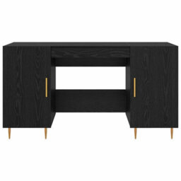Walplus Desk With Shelf Black Oak 140 X 50 X 75 Cm Engineered Wood - thumbnail 6