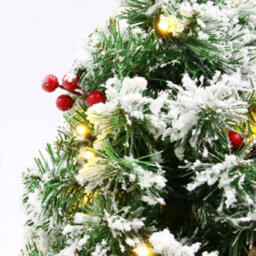Living And Home Snowscape Package: Mini Christmas Tree With Fairy Lights (12Cm W X 42Cm H) - thumbnail 5