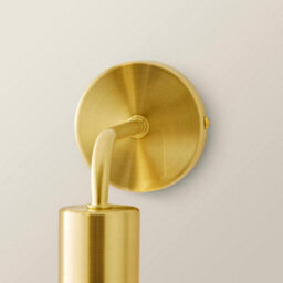 Valuelights Bellamy Gold Glass Globe Rechargeable Wall Light - thumbnail 5