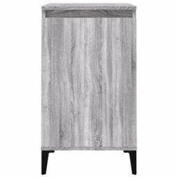 Berkfield Bedside Cabinet Grey Sonoma 40X35X70 Cm Engineered Wood - thumbnail 5