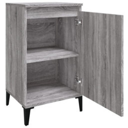 Berkfield Bedside Cabinet Grey Sonoma 40X35X70 Cm Engineered Wood - thumbnail 6