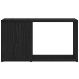 Berkfield Tv Cabinet Black Oak 60X24X32 Cm Engineered Wood - thumbnail 5