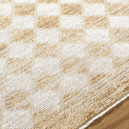 Livabliss Galey Alix Myrtle Avenue-Geometric Brown Cream Taupe Diamond Pattern Fringe Living Dining Bedroom Rug 200 X 275 Cm Easy Care - thumbnail 3