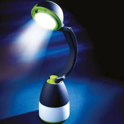 3-In-1 Smart Led Light - 140 Lumen Versatile Portable Water-Resistant Battery Powered Torch, Reading Lamp Or Lantern - image 1