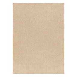 RugsX Carpet Buenos 6652 Shaggy Plain, Single Color Cream  80X150 Cm - thumbnail 3