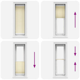 Berkfield Modern Pleated Blind Cream 50X150 Cm Fabric Width 49.4 Cm Polyester - thumbnail 5