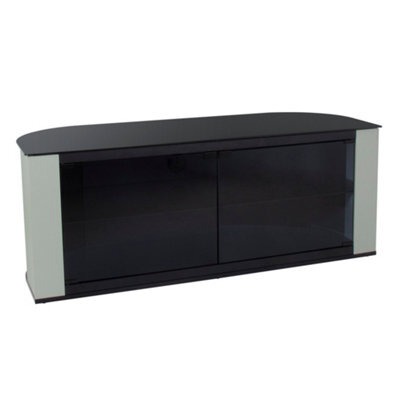 "Avf Gallery 1.2M Corner Tv Stand, For Tvs Up To 60"" - Pebble Grey" - image 1