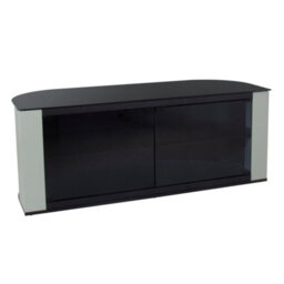 "Avf Gallery 1.2M Corner Tv Stand, For Tvs Up To 60"" - Pebble Grey"