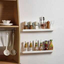 2Pcs Bathroom Shelf No Drill Organizer Shower Storage Rack White Corner Shelves - thumbnail 6