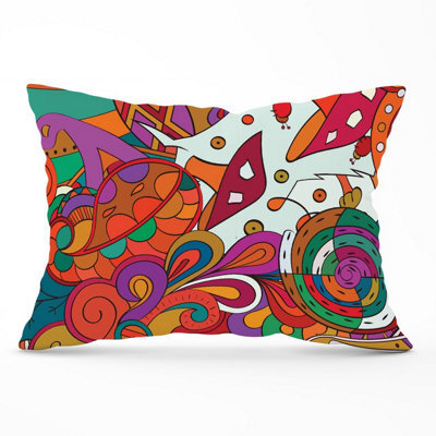 Warren Reed Designer Mehndi Design Cushions 33Cm X 48Cm