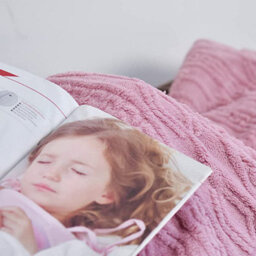 Glamhaus Heated Electric Throw Blanket - Luxurious & Soft Design - 9 Temperature Settings & 9-Hour Timer Pink - thumbnail 7
