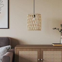 Walplus Lamp Shade Light 23X28 Cm Wicker Home Decor - thumbnail 5