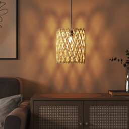 Walplus Lamp Shade Light 23X28 Cm Wicker Home Decor - thumbnail 4