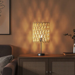 Walplus Lamp Shade Light 23X28 Cm Wicker Home Decor - thumbnail 3