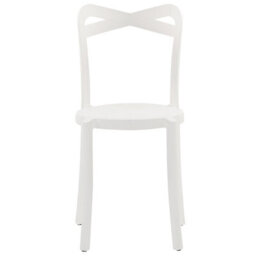 Beliani Set Of 4 Garden Chairs Camogli White - thumbnail 7
