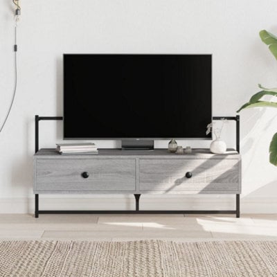Vidaxl Tv Cabinet Wall-Mounted Grey Sonoma 100.5X30X51 Cm Engineered Wood - image 1