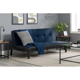 Birlea Aurora Sofa Bed Midnight Blue Velvet - thumbnail 1