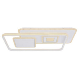 Luminosa Lighting Luminosa Roderick 44X65Cm Integrated Led Semi Flush Ceiling Light White Led Dimmable 3000-6000K Remote Control - thumbnail 3