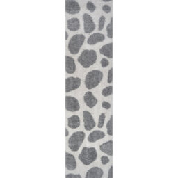 The Rugs Moodi Shaggy Grey Tarn Rug Runner Abstract Thick High Pile For Living Rooms, Bedrooms, Hallways, Kitchens - thumbnail 9